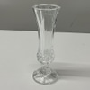 Ribbed Crystal Bud Vase