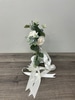 SILK Pew Chair Tie Sprays