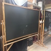 Large Wooden Framed Chalkboard