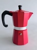 6-Cup Espresso Maker in Red