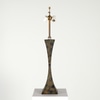 Stewart Ross James for Hansen Patinated Bronze Lamp