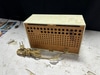 Vintage Wooden Radio Back