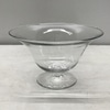 Cleared Glass Footed Bowl