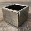 Chrome Ceramic Cube B