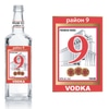 9 Vodka- Big Bottle Label