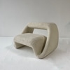 Cream Boucle Air Chair