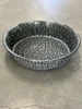Mottled Grey Enamel Pie Plate