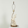 Rococo Revival Male Figural Table Lamp
