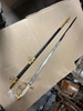 Vintage Military Sword with Scabbard And Sheath