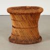 Round Bamboo Foot Stool