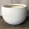 Large White  Fiberglass Bowl