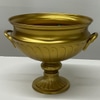 Brass Metal Footed Urns