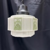 Vintage Art Deco Pendant Light Fixture