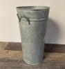 Galvanized Metal Flower Bucket