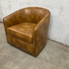Brown Leather Club Chair