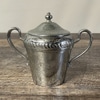 Silver Tea Set Cup with Lid