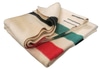 Blanket - Black Red And Green Stripe