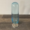 Blue Glass Capsule Vase Med