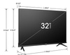 Hisense 32" Roku TV