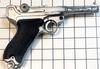 Replica - Luger P08 Silver, Pistol