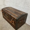 Vintage Wooden Storage Trunk