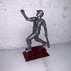 Vintage Baseball Player Trophy