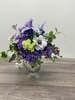 SILK Small Purple Garden Arrangement