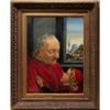Portrait of an Old Man and Grandson, Framed Reproduction