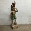 Antique Wooden Indian Statue