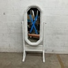 Vintage Oval Standing Mirror