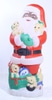 African American Santa Clause Blow Mold