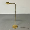 Vintage Brass Reading Lamp, Domed Dhade, 1970s