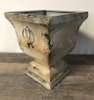 Medium Metal Fleur de Lis Planter