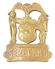 Gold Omaha Police Hat Badges Sergeant x1 Chief x1