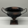 Medium Black Metal Urns