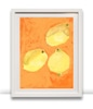 Small Framed Print: Lemons