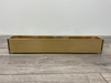 Gold Rectangular Glass Container