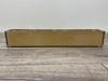 Gold Rectangular Glass Container