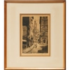 Cityscape Etching
