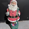 Santa Claus Christmas paper mache Decoration