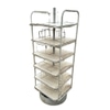 Vintage Six Tier Carousel Retail Shelf Unit