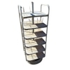 Vintage Six Tier Carousel Retail Shelf Unit