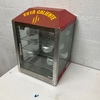Red Food Warmer Display Case with Shelves