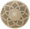 Wall Basket; Natural seagrass with 7 pointed flower,