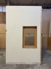 Window Wall, Painted, with Wood Sash and Jamb