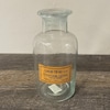 Labeled Apothecary Bottle