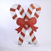 Crisscross Candy Cane with Red Bow