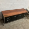 Mid-Century Modern Steel Desk