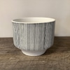 Large Black and White Ceramic Bowls