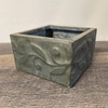 Metal Embossed Square Container